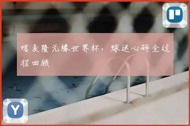 喀麦隆无缘世界杯，球迷心碎全过程回顾